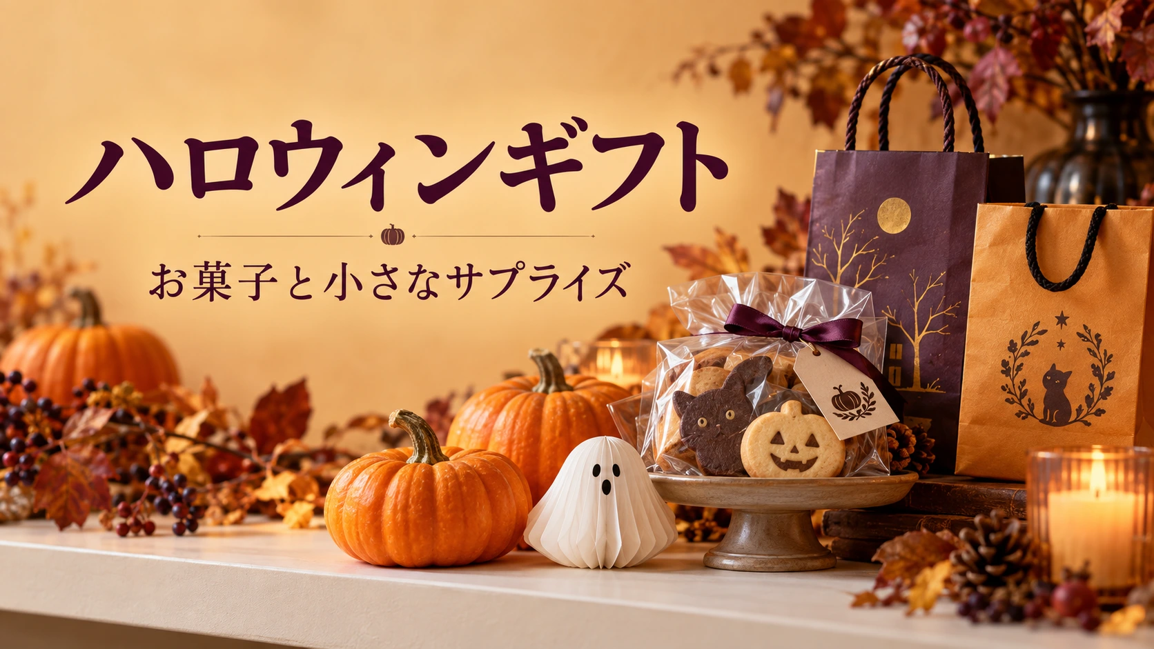 ハロウィンギフトの選び方|子供から大人まで喜ばれるプレゼントとお菓子
